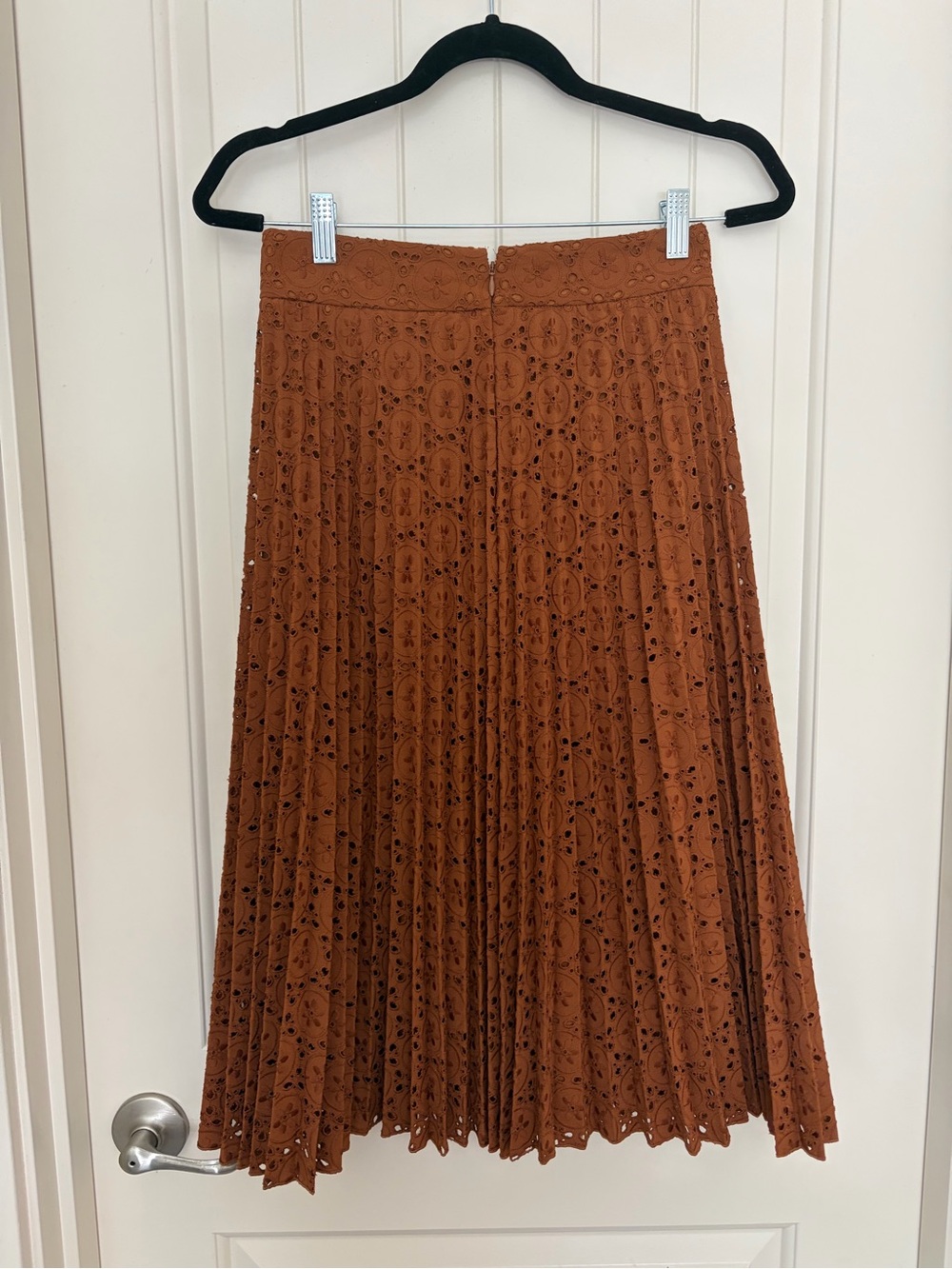 Sezane pleaded Dino skirt